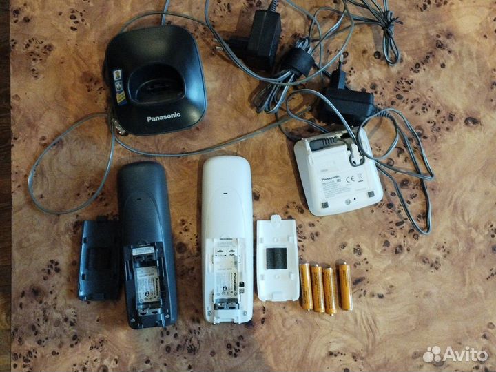 Радиотелефон panasonic с двумя трубками