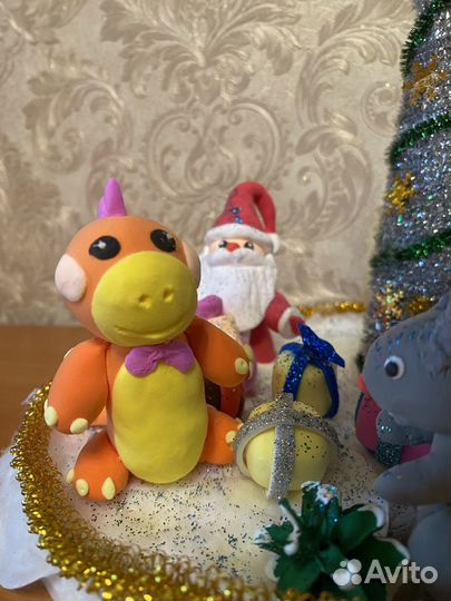 Поделка на новый год в сад