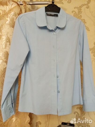 Рубашка школьная для девочки 134