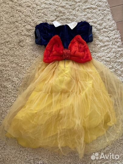 Костюм новогодний Белоснежка 3-4 года