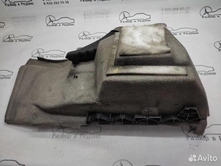 Обшивка багажника w221 S-class 642.930 09.2007