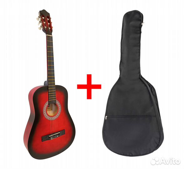 Гитара с чехлом