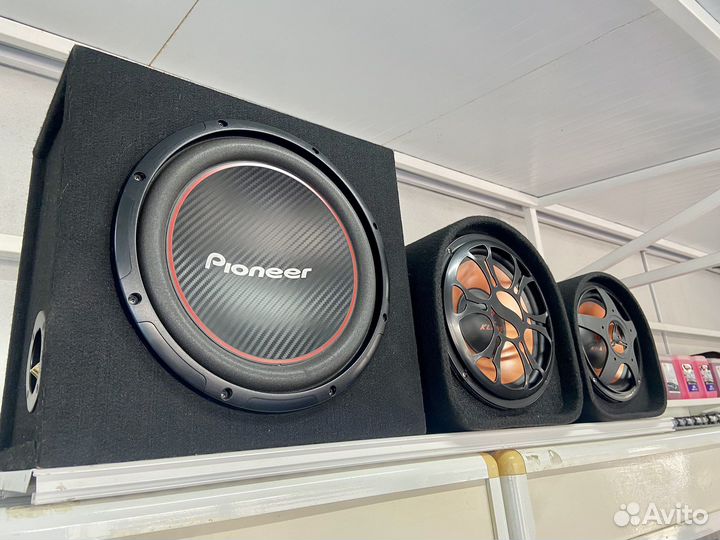 Сабвуфер в машину (8,10,12 дюймов )