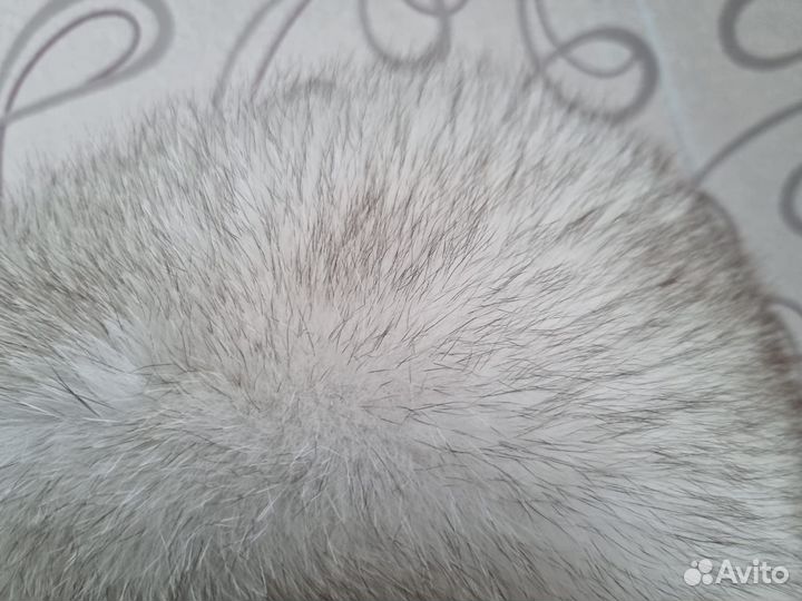 Шапка женская зимняя меховая песец 56