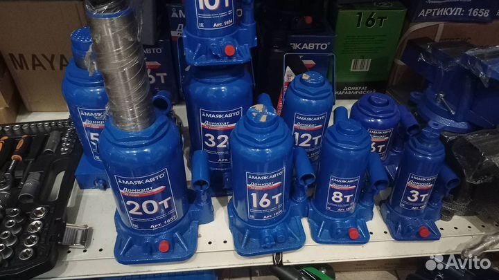 Домкрат бутылочный гп 20 тонн 235-440 мм