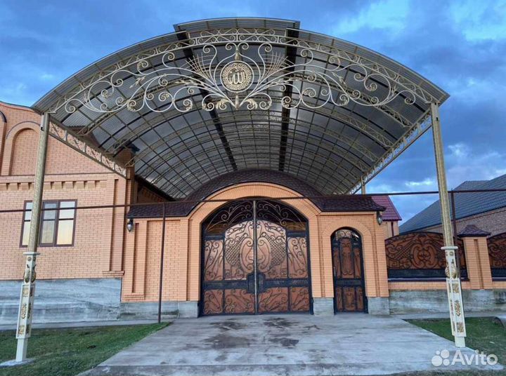 Навесы и козырьки в рассрочку