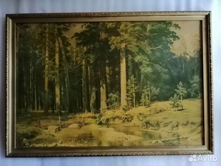 И. И. Шишкин. Корабельная роща 1898. Картина 1961