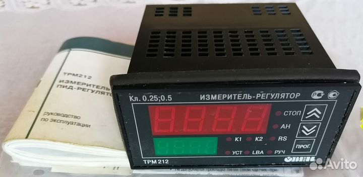 Овен трм212 пид-регулятор для задвижек отопления