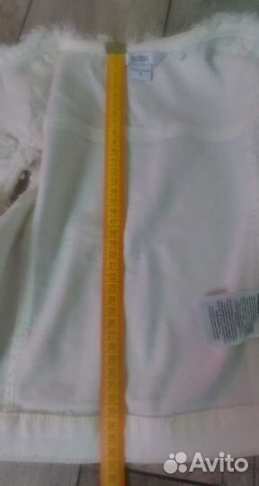 Джинсовая жилетка для девочки