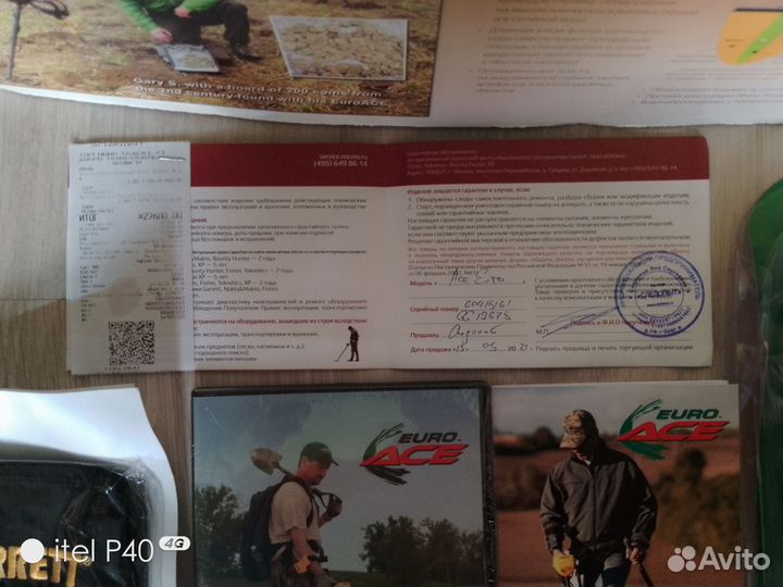 Металлоискатель garrett