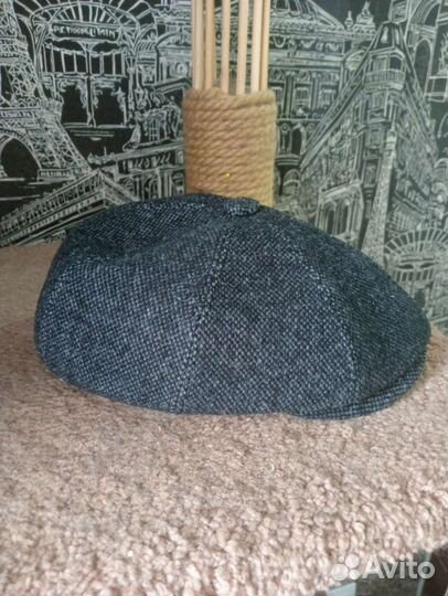 Меховая мужская кепка