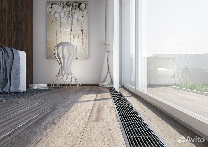 Конвектор в пол kwhv 420-105-1900 мощность 4960 Вт