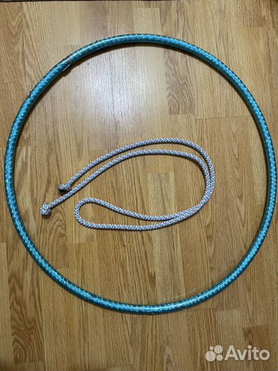 Обруч и скакалка для худ. гимнастики sasaki