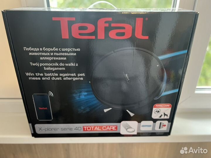 Робот пылесос tefal