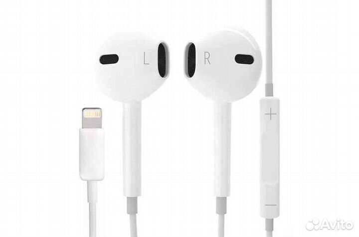 Проводные наушники Apple earpods lightning