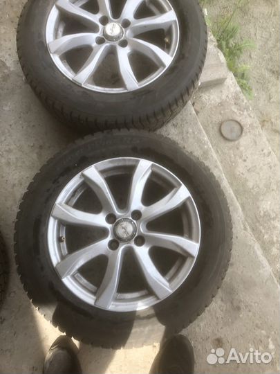 Литые диски r15 4 100 kia hyundai solaris