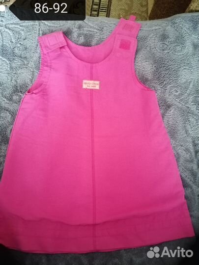 Летние вещи на девочку. 86-92, 92-98