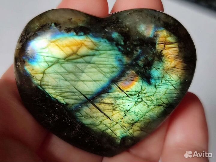 Лабрадорит Сердце 45г