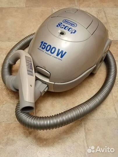 Рабочий пылесос DeLonghi xtrc 150 E некомплект