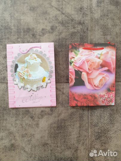 Пакет подарочный новый