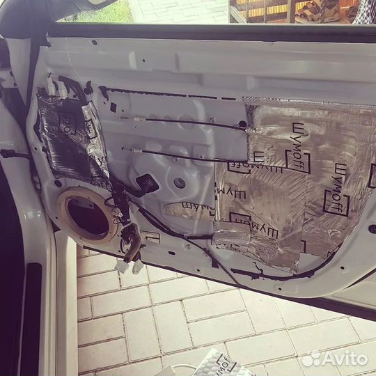 Установка и настройка автозвука, шумоизоляция