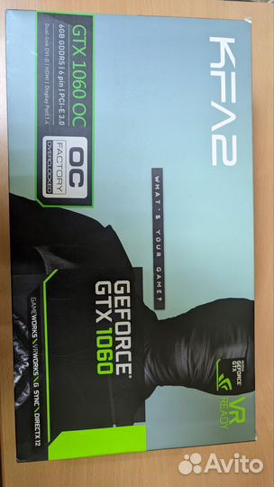 Видеокарта gtx 1060 6gb