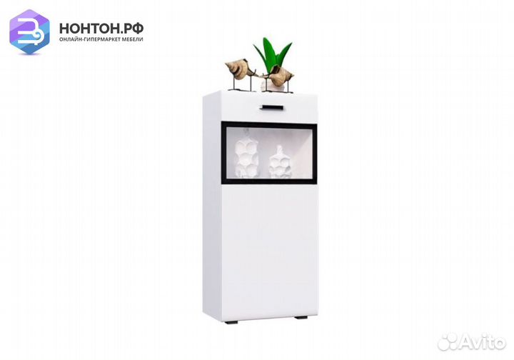 Шкаф со стеклом Рио