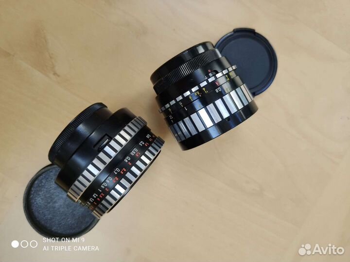 2 шт лот CZJ Tessar 50/2.8 и Culmigon 35/3.5 М42