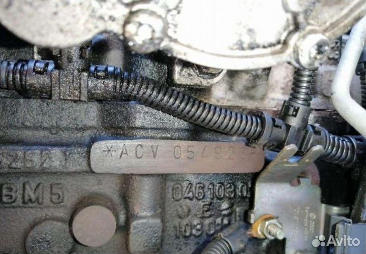 Двигатель VW Transporter T4 2.5 л. дизель ACV