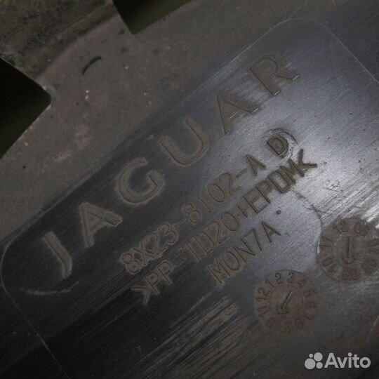 Воздуховод радиатора верхний XF