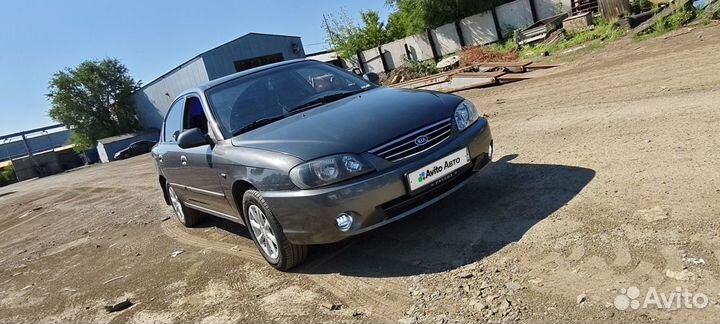 Kia Spectra 1.6 МТ, 2006, 190 000 км