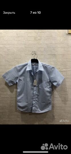 Рубашка для мальчика 128/134