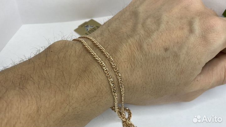 Золотая цепь Нона 55 см (3,54 гр)