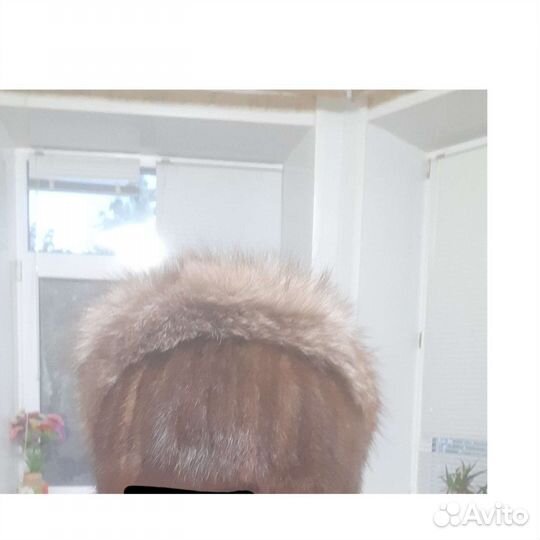 Шапка норковая новая женская