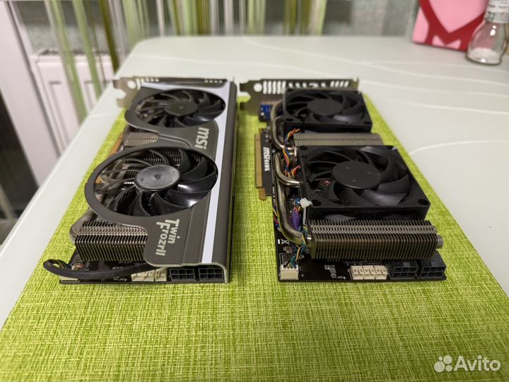 Видеокарта gtx460 MSI hawk