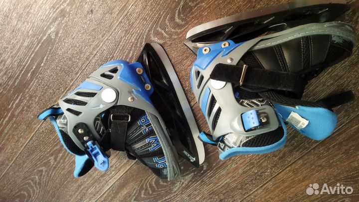 Коньки детские раздвижные 31 34 размер