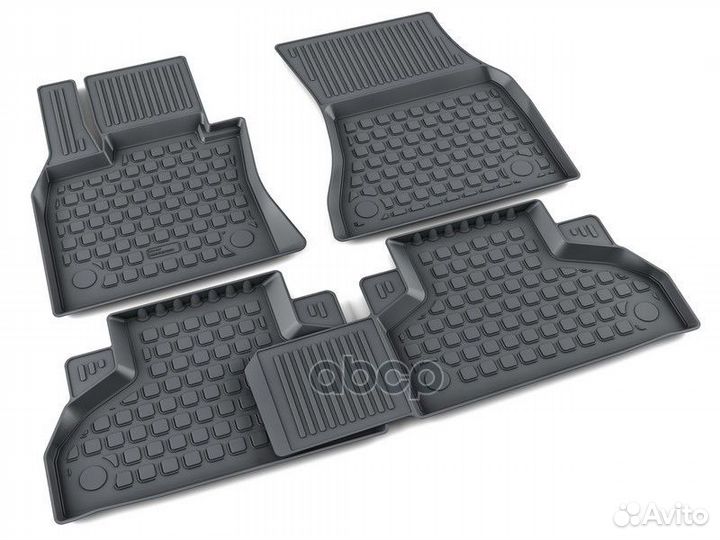 Коврики салона BMW X6 E71, E72 2008- пол A00360