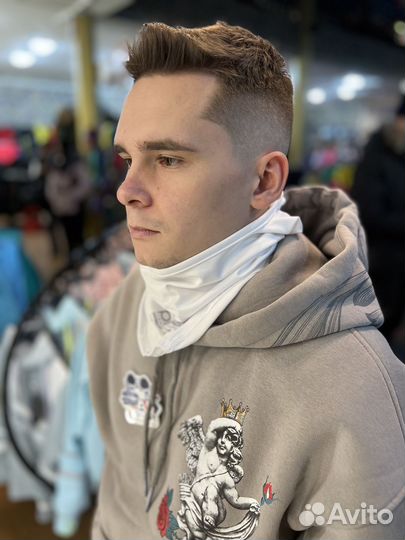 Балаклава горнолыжная белая