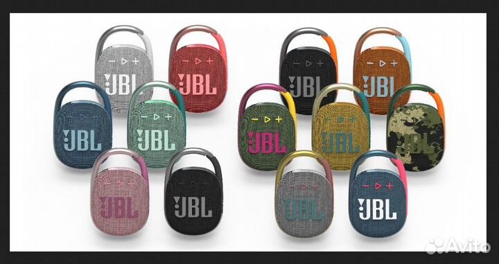 Портативная колонка JBL Clip 4 новая оригинал