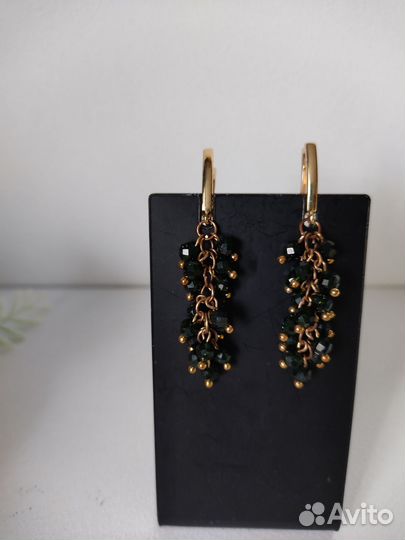 Серьги грозди разные
