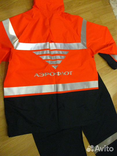 Костюм влагозащитный повышенной видимости
