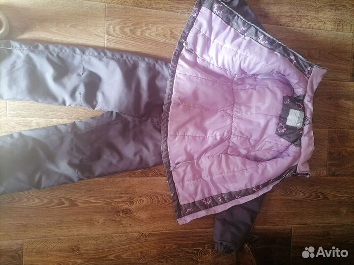 Детский зимний костюм на девочку