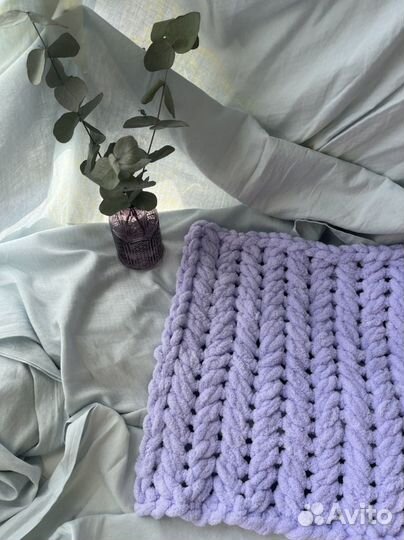 Плед ручной работы