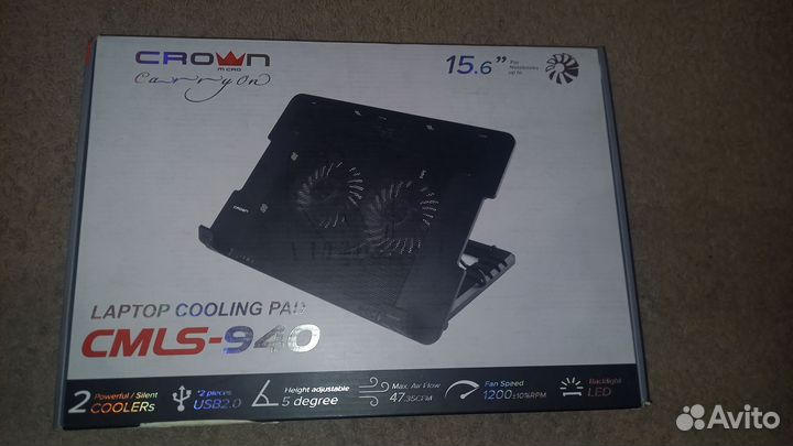 Подставка с охлаждением для ноутбука