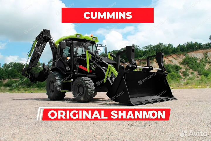 Экскаватор-погрузчик Shanmon 388 CARRARO V-GEN, 2024