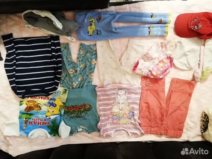 Пакет вещей на девочку 86-92