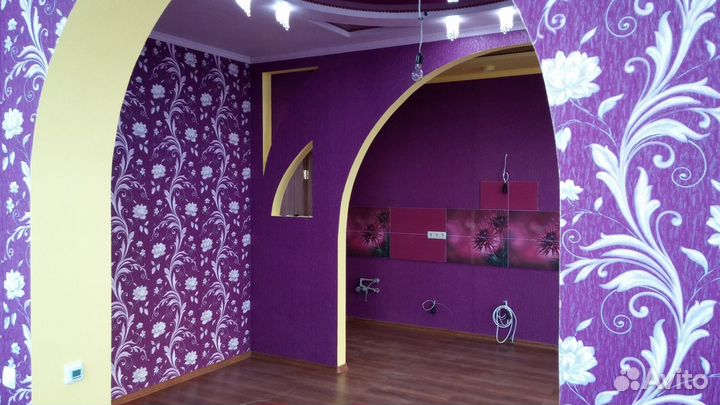 Поклейка обоев, шпаклёвка, малярные работы