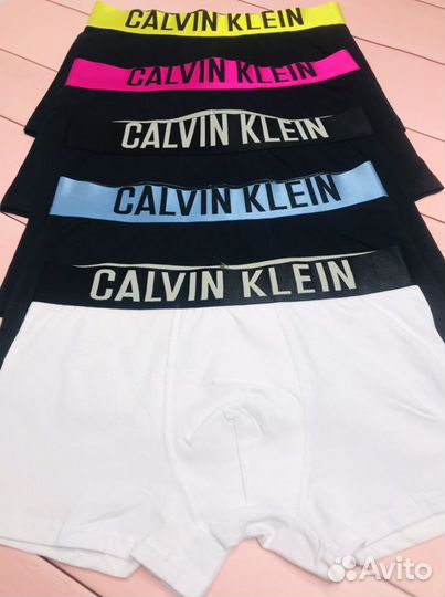 Нижнее белье трусы мужские calvin klein хлопок