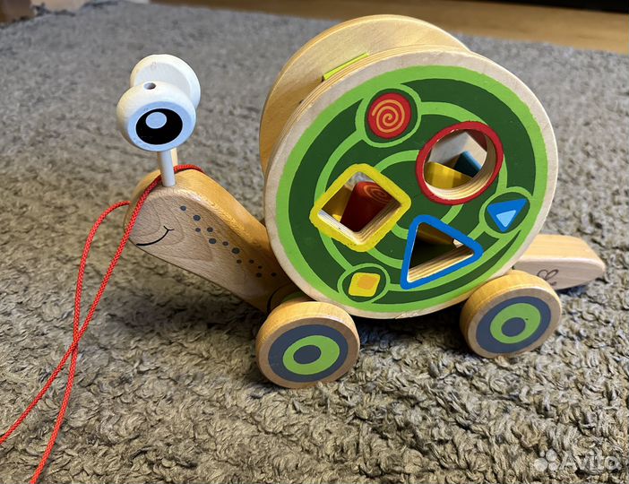 Игрушка-пазл улитка