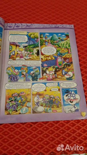 Журнал-комикс Käseblatt на нем. языке